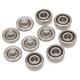 12mm PRYM Stainless Steel Pearl Snap Poppers Fasteners (Pack of 10)